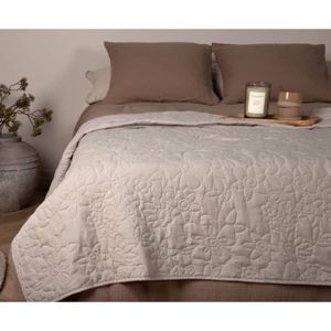 Venture-Home-Bedsprei-Niki-150x250-cm-polyester-beige