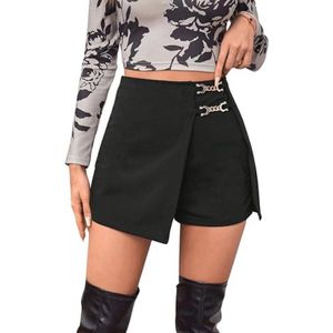 Elegante Dames Broekrok met Korte Broek Onder