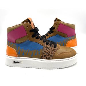 Bam sneakers voor kinderen hoog 35 Kinderen Bruin