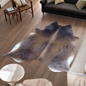Koeienhuid Vloerkleed - 229 cm x 198 cm - Koeienkleed / Koeienvel / Dierenvel / Dierenhuid Tapijt