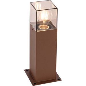 QAZQA denmark - Industriele Staande Buitenlamp | Staande Lamp voor buiten - 1 lichts - H 30 cm - Roestbruin - Industrieel - Buitenverlichting