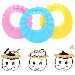 2 Stuks Handige Shower Cap - Roze - Douchemuts Voor Kinderen - Baby - Foam - Douchekap - Baby