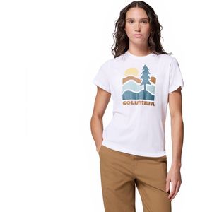 Columbia - Ruby Springs™ Graphic Fitted T-shirt - Wit - Korte Mouwen