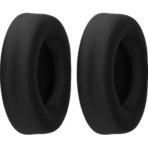 kwmobile 2x oorkussens geschikt voor Corsair Virtuoso PRO koptelefoon in zwart - Voor over-ear hoofdtelefoon