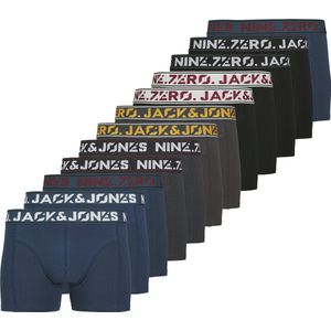 Jack & Jones - JACCOLTON SOLID TRUNKS - Boxershorts - Phantom - 12 Pack