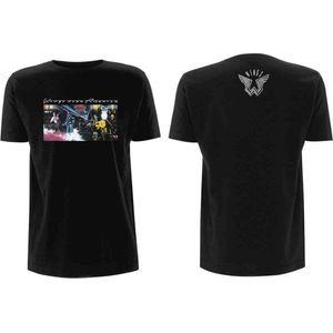 Paul McCartney - Wings Over America Heren T-shirt - met rug print - XL - Zwart