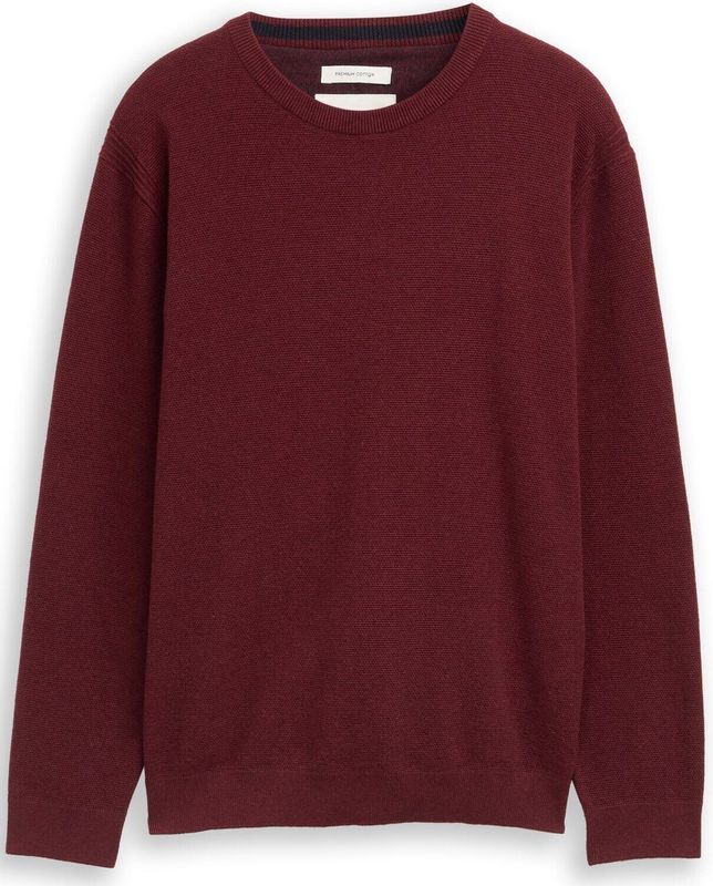 Tom Tailor Gebreide trui van biologisch katoen