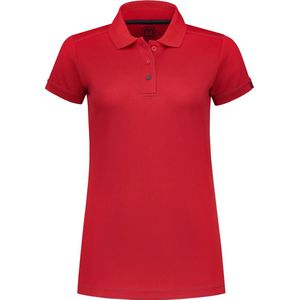 Macseis Polo Signature Powerdry dames rood/grijs maat  XXL