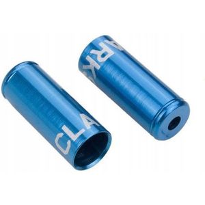 Clarks Remkabel Eindkap 5mm CNC Aluminium Blauw