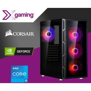 Game PC Intel Core i5 9400F, GeForce GTX1650, 16GB, 256GB SSD, 1TB HDD, WiFi, Bluetooth