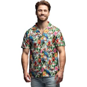 Boland - Shirt Tropical (XXL) - Volwassenen - - Hawaii - Zomers tuinfeest - Strandfeest