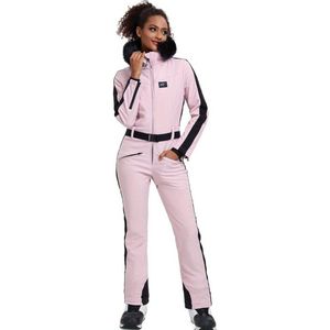Skipak Dames – Skipak Winterpak – Sneeuwpak – Ski Overall – Jumpsuit Dames – Waterafstotend Polyester – Met Capuchon