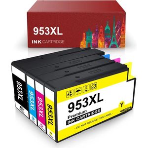 Inktcartridges HP 953XL - Multipack - 4 Kleuren