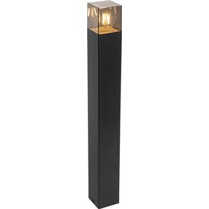 QAZQA denmark - Moderne Staande Buitenlamp | Staande Lamp voor buiten - 1 lichts - H 70 cm - Zwart - Buitenverlichting