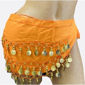 Oranje gouden buikdans muntjes sjaal - Mode accessoires online kopen? Mode  accessoires van de beste merken 2023 op beslist.nl