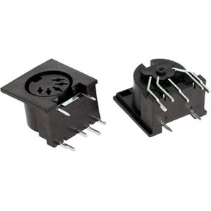 DS-5-01 Midi Pcb Panel Mount Connector DIN5 Din 5-Pin