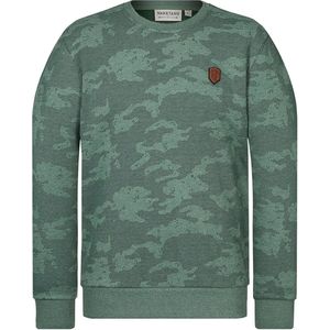Naketano Pullover Rainerius 2300-0207 Pine Green Melange (Camouflage)-3XL