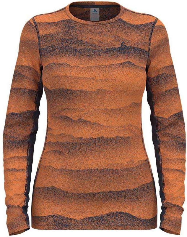Odlo - Whistler Eco - Lange Mouwen Basislaag - Oranje