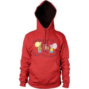 Cartoon Network Ed, Edd n Eddy Neighborhood Society Hoodie WB-3-EEE003-DTF922 Red-S