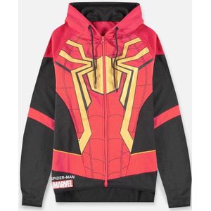 Marvel SpiderMan - Tech Vest met capuchon - L - Rood/Zwart