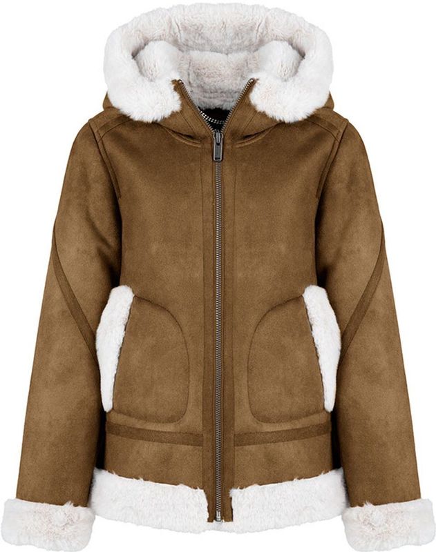 Bomboogie - GG8756 - Jas - Cognac - 16 Years Meisjes