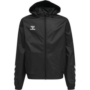 hmlCORE XK Spray Jacket - Kinderen - Zwart - Polyester - Waterafstotend