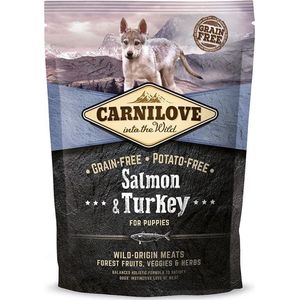 Carnilove salmon / turkey puppies - 1,5 KG