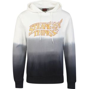 Stranger Things Hellfire Club Heren Trui met capuchon - zwart/wit - S
