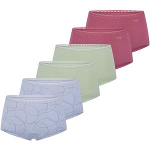 sloggi Dames shorts slip 6 pack GO Crush