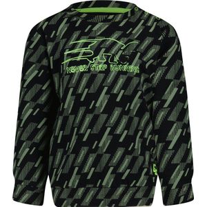 4PRESIDENT Sweater jongens - Loden Frost AOP - Maat 104 - Jongens trui