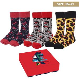 Disney Minnie Mouse - Sokken in Kado Box - 3 paar 35-41