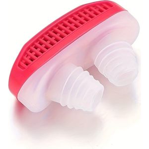Bovista Neusklem - Snore Stopper - Anti Snurk - Clip - Beugel - Neusspreider - Apparaat - Snurken - Rood
