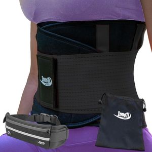 Onderrug voor Damen & Heren - Rug Ondersteuning voor Werk & Sport - Rugbanden voor Lumbago, Hernia, Artrose, Scoliose & Lage Rugpijn