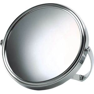 Ronde vergrootspiegel x10 Chromé - Diameter 15cm
