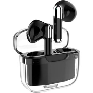 Allecto plus - Voice Translator-oordopjes met Instant Voice Translation - Transparante Behuizing - Ondersteunt 74 Talen en 70 Accent Online