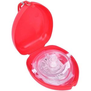 Rescue Masker Pocket Cardiopulmonale Reanimatie Gezichtsscherm met Eenrichtingsklep voor Volwassene Kind - Persoonlijke Bescherming Ademhalingsmasker