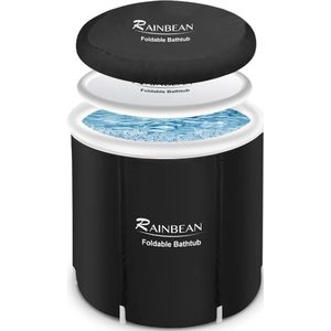 Premium Ice Bath – Opvouwbaar Ijsbad – Gezondheid & Herstel – voor Atleten – Modern Zitbad – Vernieuwd Design – Zwart