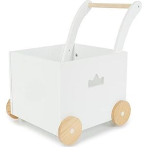 Loopstoel baby - Loopstoeltje baby - 46 x 35 x 49,5 cm - Wit