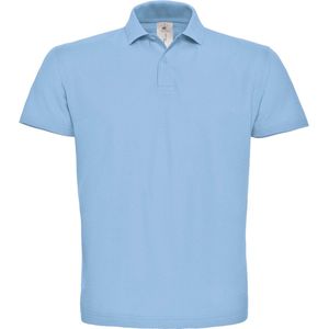 Unisex Polo korte mouwen ID.001 Lichtblauw merk B&C maat M