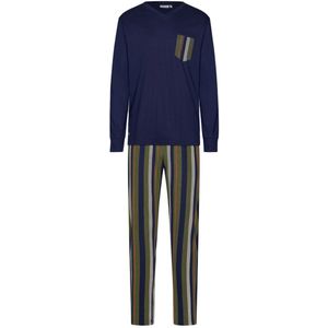 Pastunette - Pyjama - Adventure - Katoen/Modal - Blauw/Groen - Maat XXL