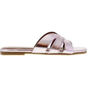 Tango | Madison 2-c x AC rose leahter slipper straps - cognac sole | Maat: 41