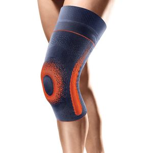 Kniebandage GENU-HIT SUPREME PLUS COMFORT - Maat 5 - Oranjeblauw - 07187 - 1 stuk