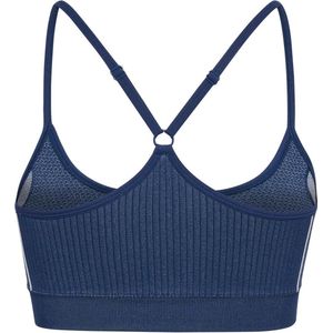 Hummel - MT Blaze Seamless Sporttop - Zwart - Stretchmateriaal - Ademend
