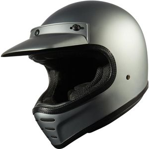 Peroz Gyamo Donkergrijs Integraalhelm - Maat XS - Helm
