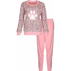 Irresistible Dames Pyjama - Katoen - Roze - Maat L