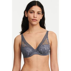 Chantelle – True Lace – BH Plunge Spacer – C11M20 – Gris Ardoise - Maat B75/90