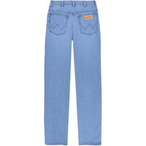 Wrangler Texas Str Heren Regular Fit Jeans Blauw - Maat W32 X L30