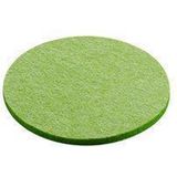 Daff Onderzetter - Vilt - Rond - 10 cm - Jelly green - Groen