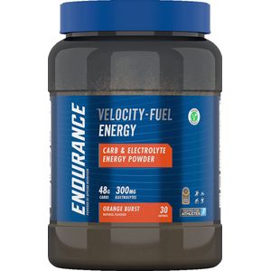 Applied Nutrition Velocity Fuel Endurance Carb & Electrolyte Energy - Orange - Sportdrank met Elektrolyten - Energydrink - 30 doseringen (1.5 kg)