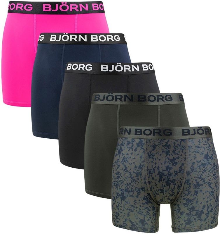 Sports Microfiber Boxers 5-pack